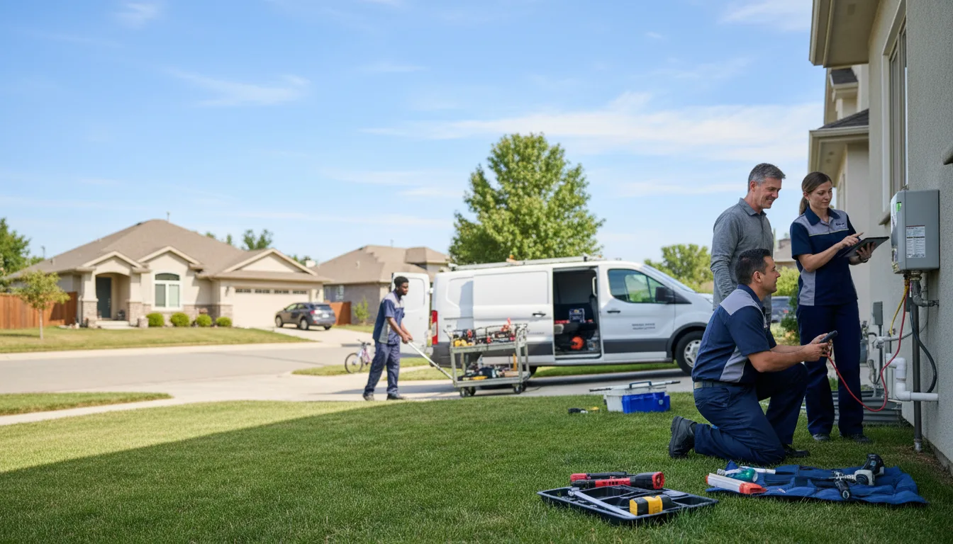 Tankless water heater service in Stirling City, CA